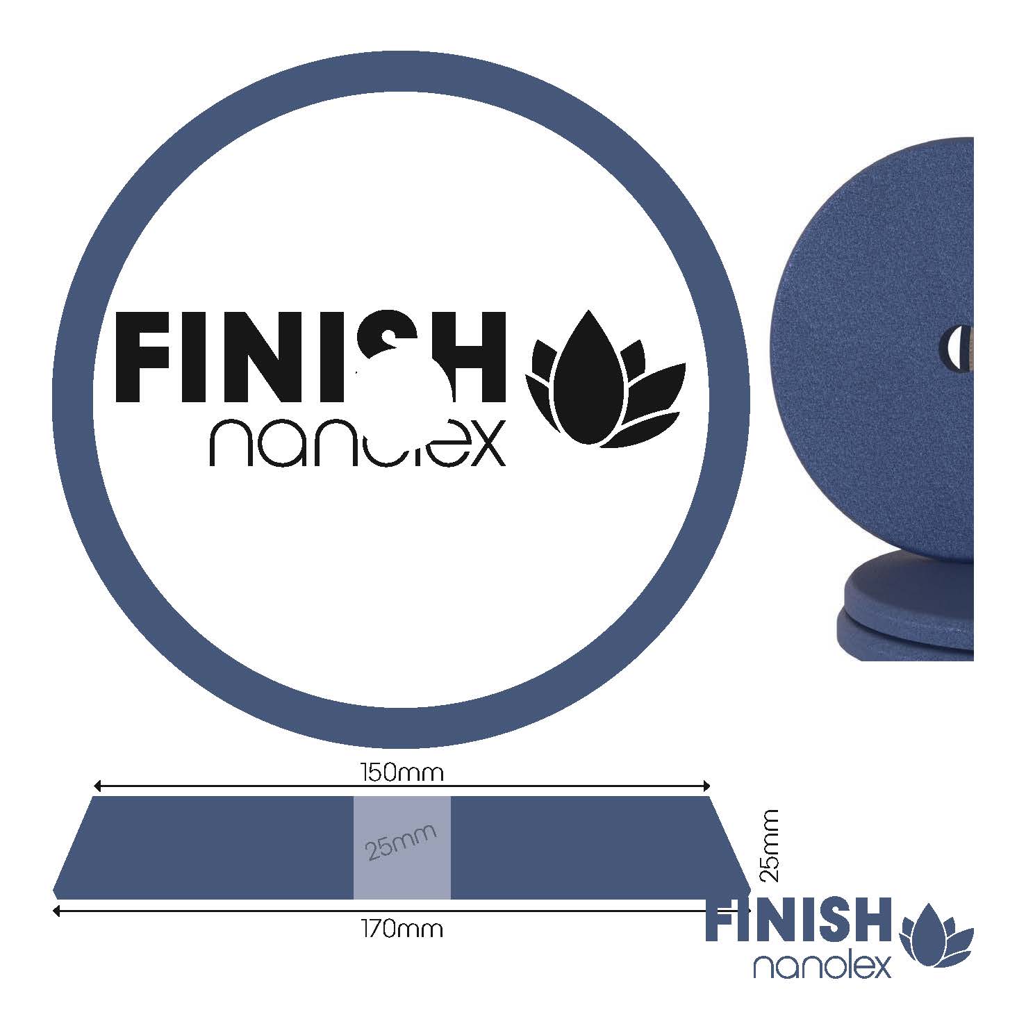 Pad de polissage de finition Nanolex standard
