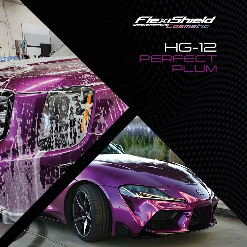 Film PPF prune profonde Flexishield HG-12 Perfect Plum